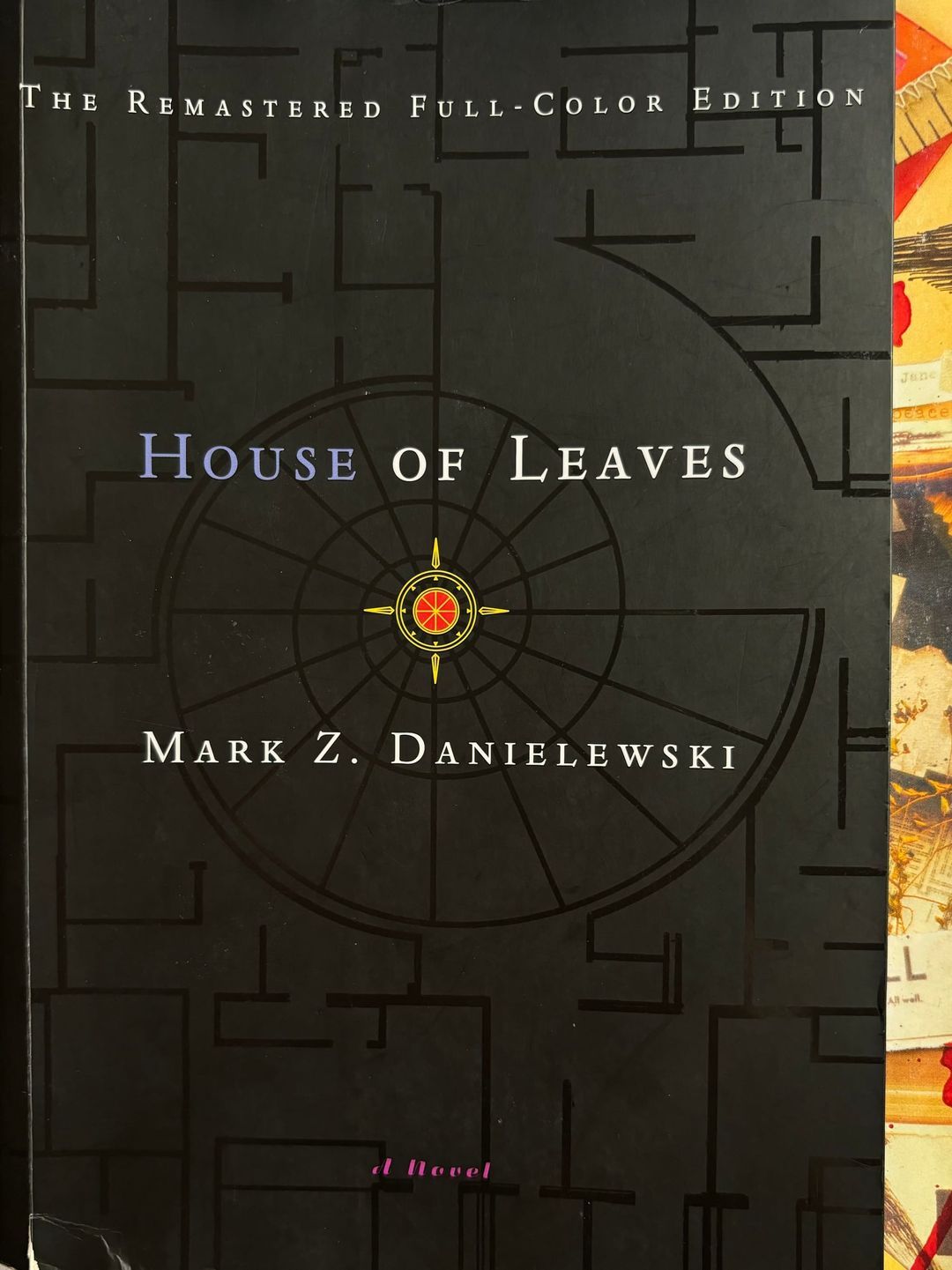 House of Leaves. Mark Z. Danielewski Book Cover. Cover image